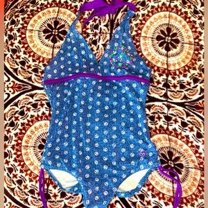 Justice Child’s size 8 one piece swimsuit